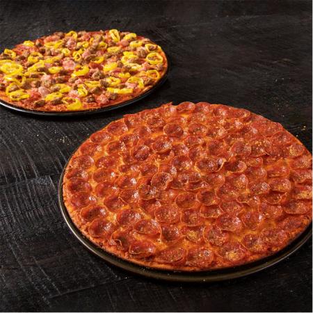 $29.99 for a Large Signature Pizza and Large single topping pizza